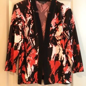 Ming Wang Multi-Colored Jacket